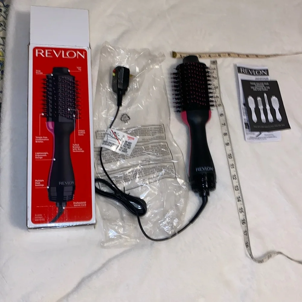 Salon One Step Hair Dryer Volumizer NWT  Ceramic Ionic Tourmaline - Picture 3 of 11